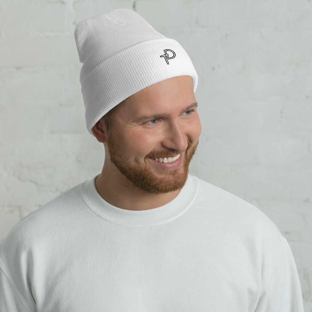 Cuffed Beanie Black "TD" Logo
