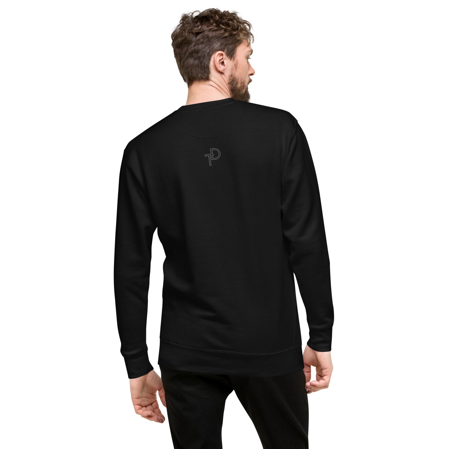 Sweatshirt "resting bass face" Black