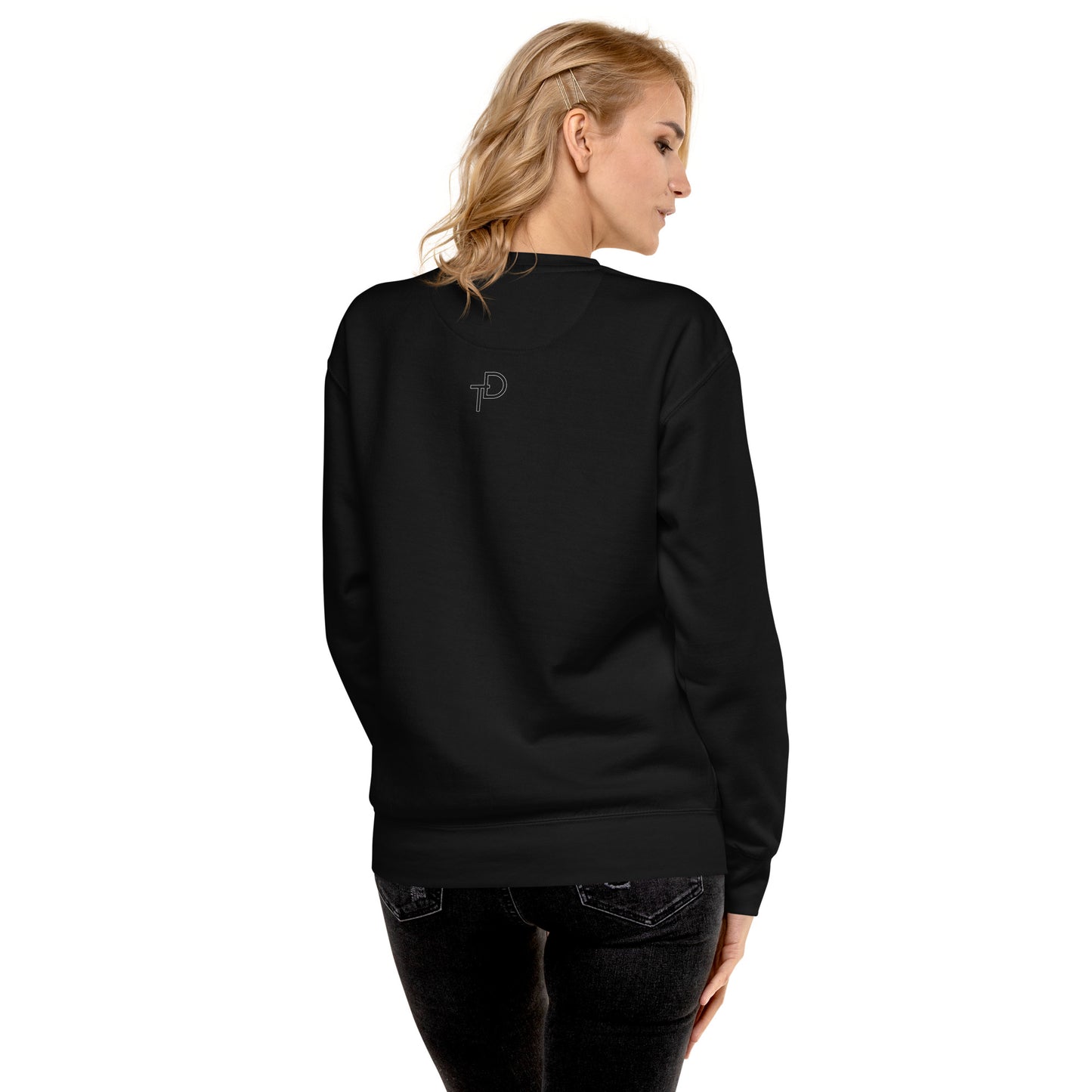 Sweatshirt "resting bass face" Black