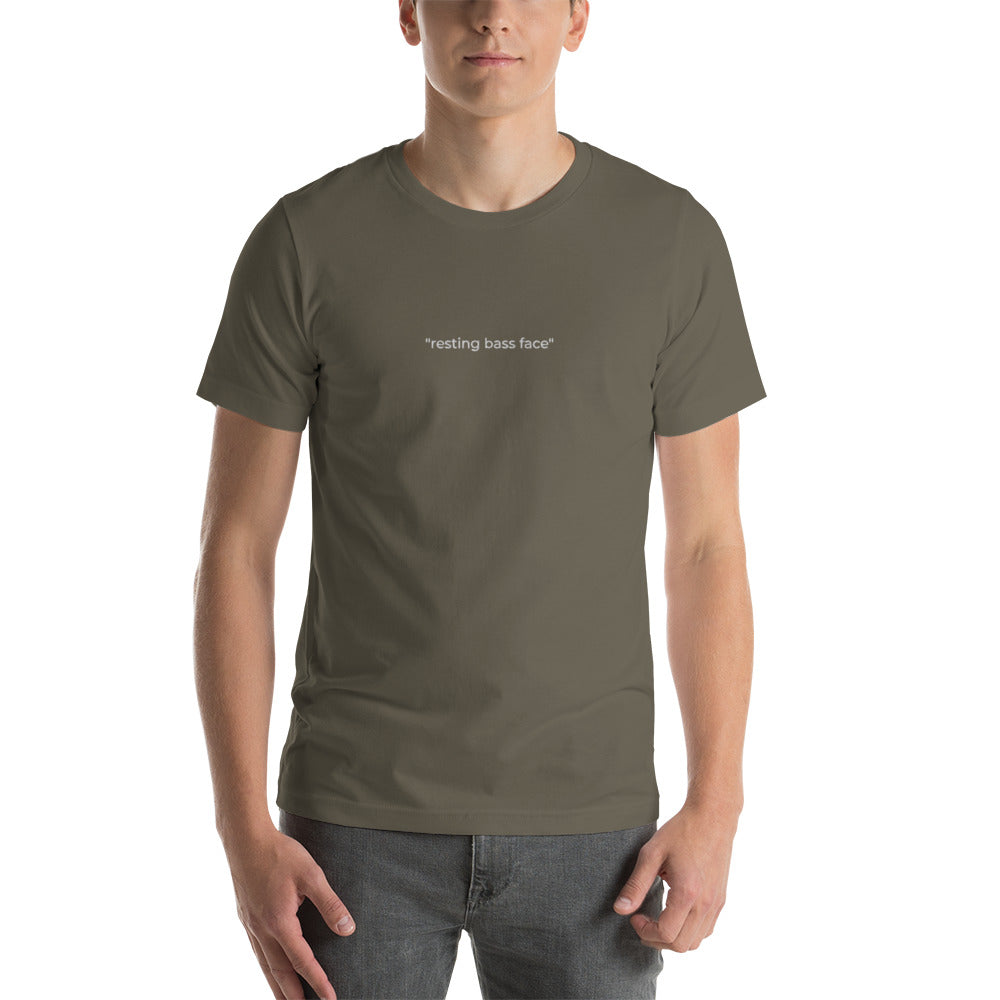 T-shirt "resting bass face"