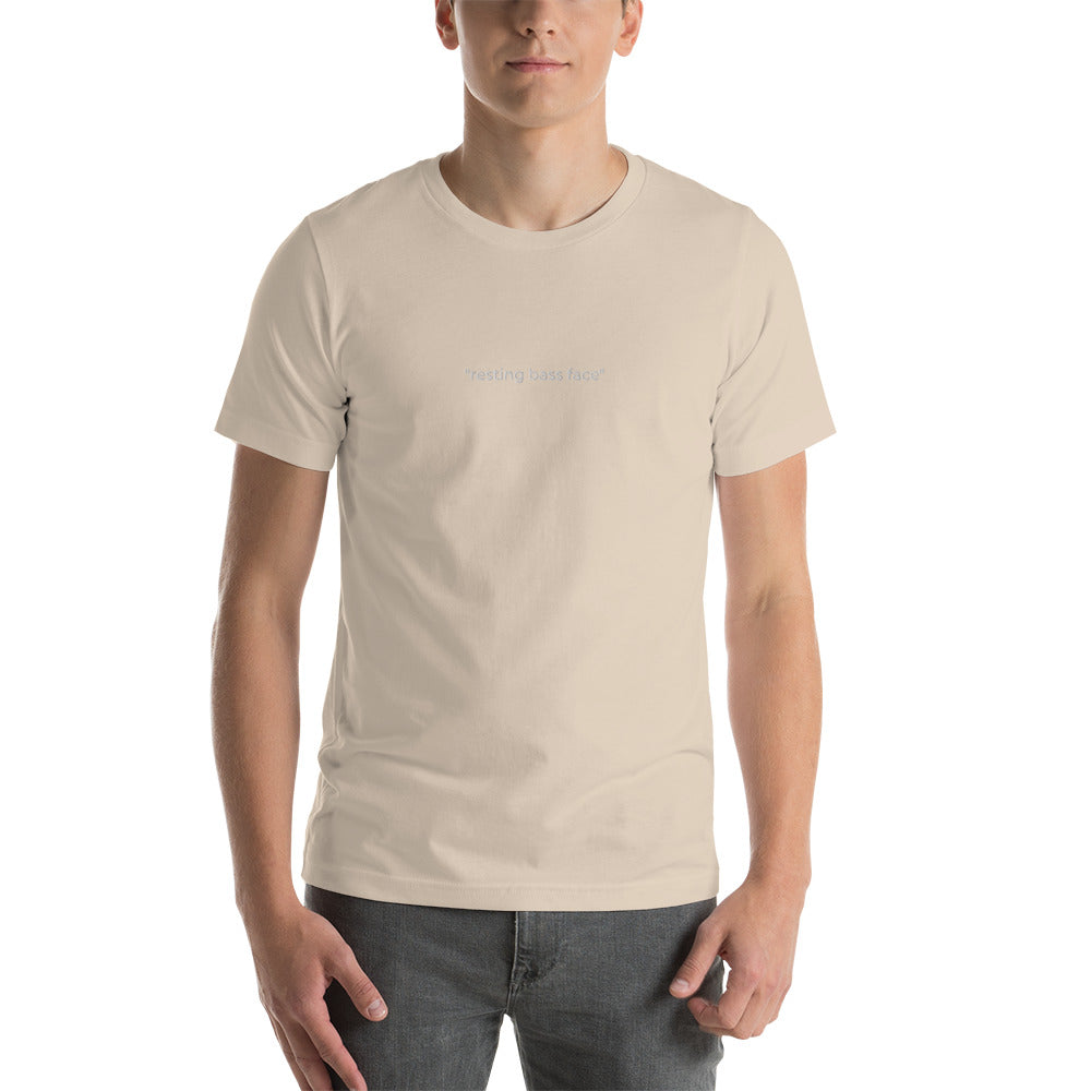 T-shirt "resting bass face"