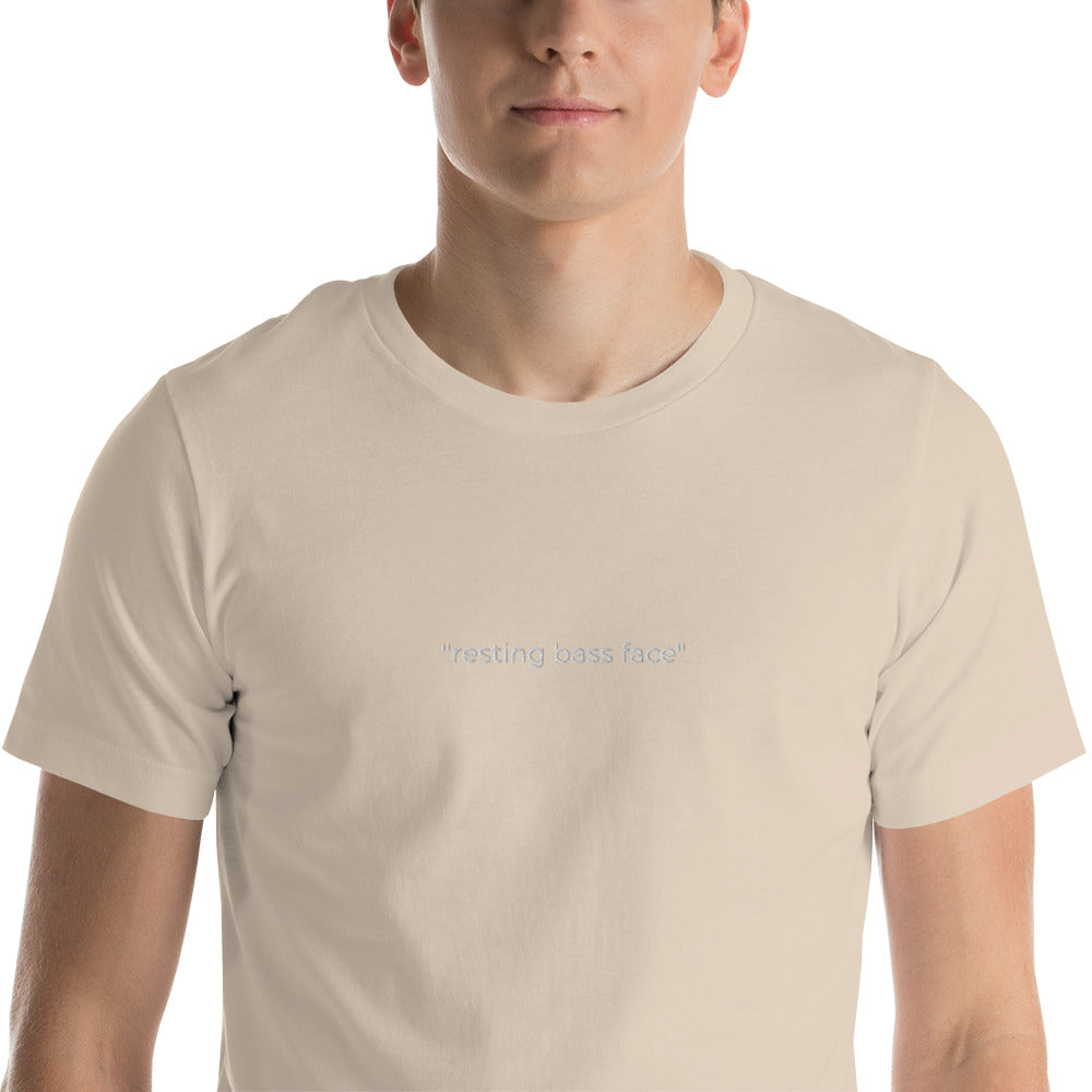 T-shirt "resting bass face"