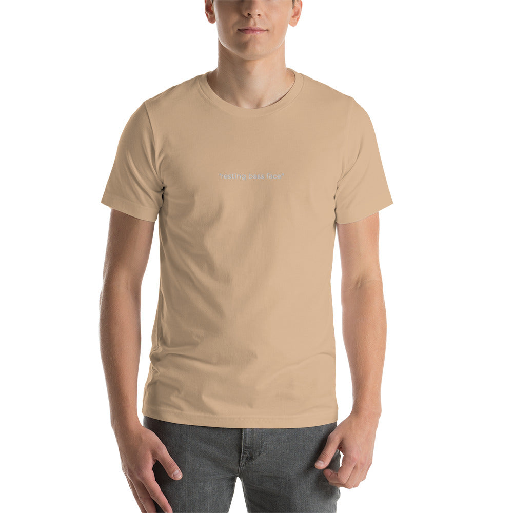 T-shirt "resting bass face"