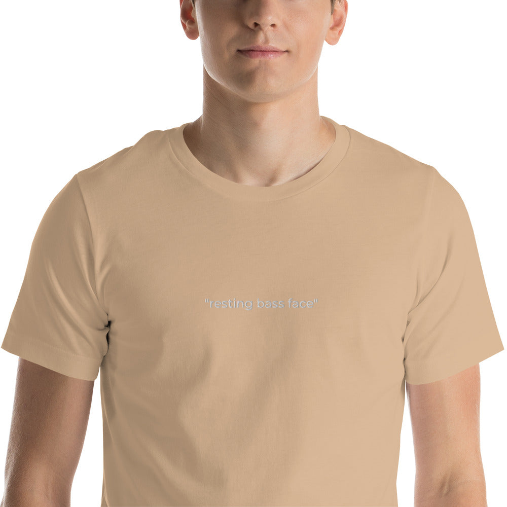 T-shirt "resting bass face"