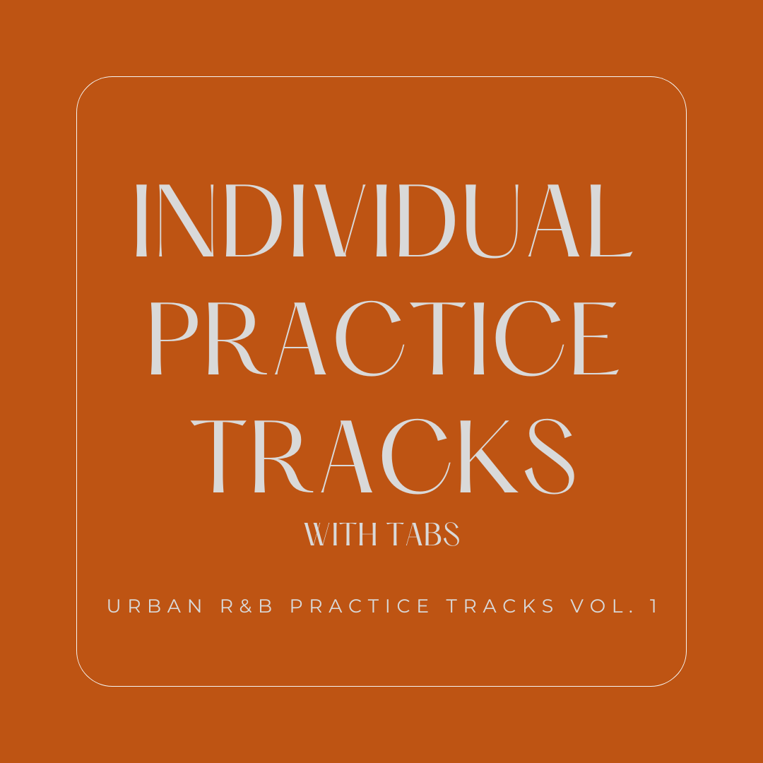 Urban R&B Practice Tracks Vol. 1 | Individual Tracks