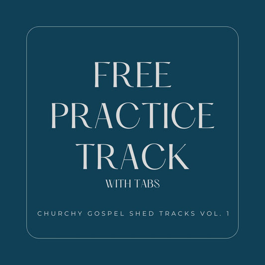 Churchy Gospel Shed Tracks Vol. 1 | Free Practice Track