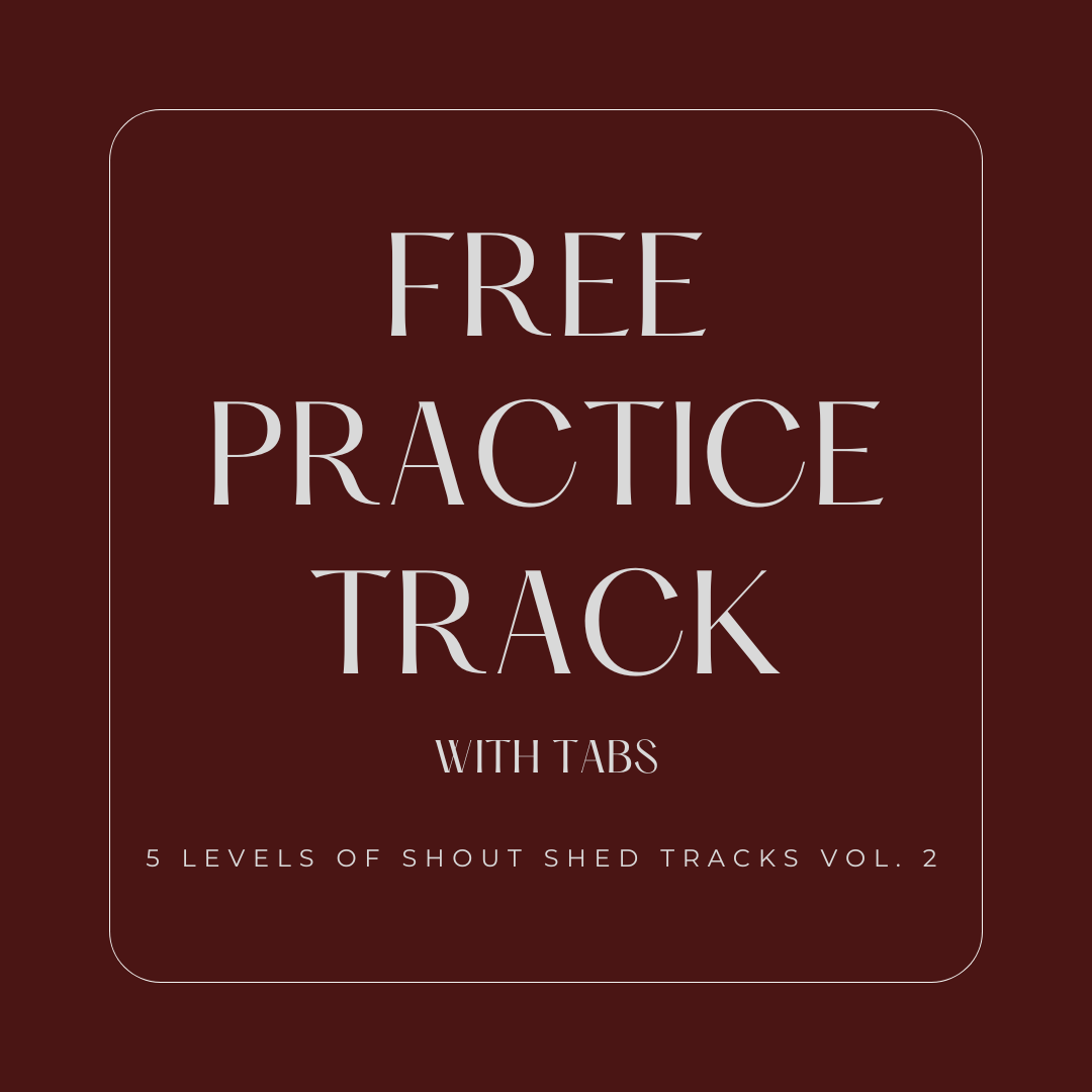 5 Levels Of Shout Shed Tracks Vol. 2 | Free Shed Track & Tabs