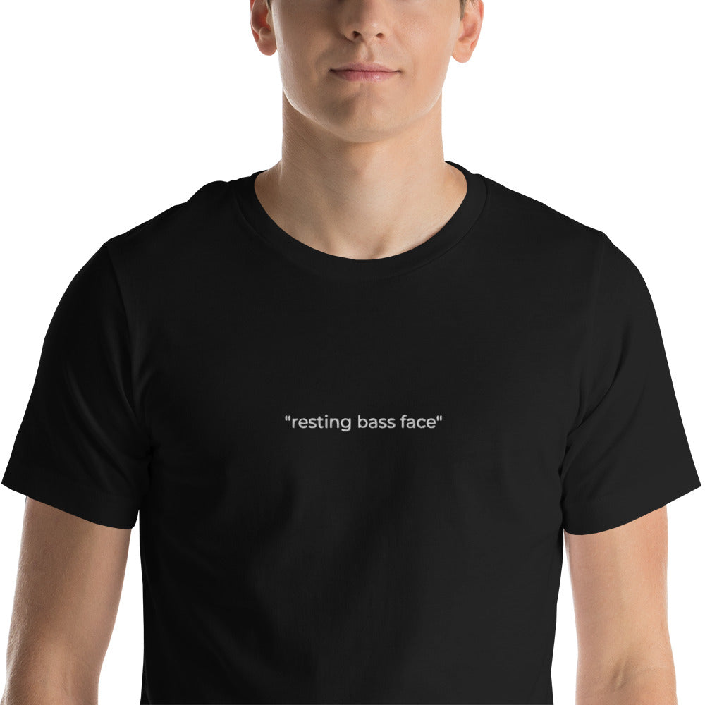 T-shirt "resting bass face"